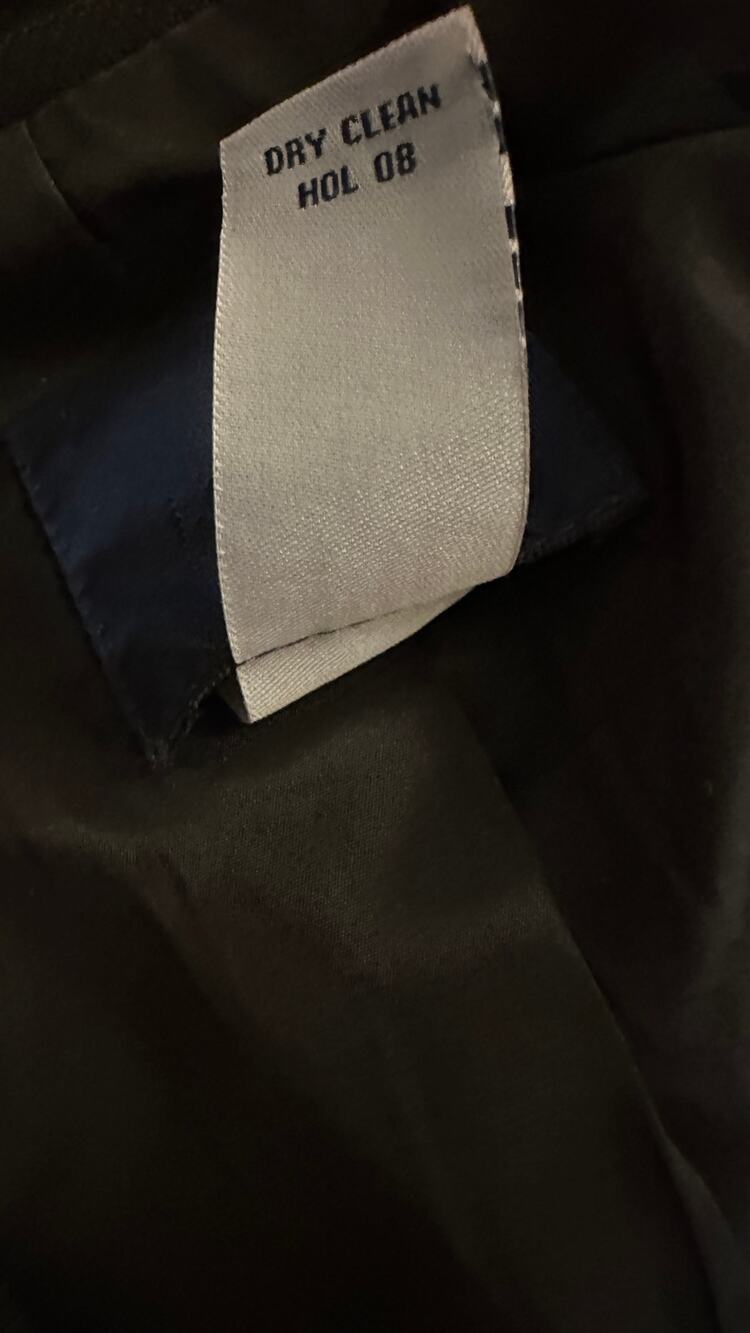 J.Crew Women's Blazer 6T Black Tall Wool Fitted Two Button